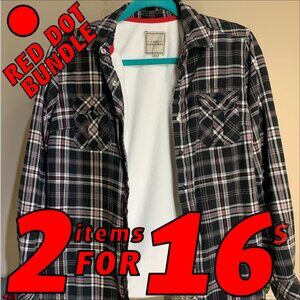 Lady Hathaway Cozy Cozy Fleece Lined Jacket/Shirt